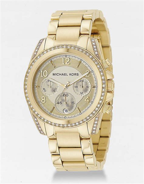 macys michael kors gold watch|michael kors ladies watches.